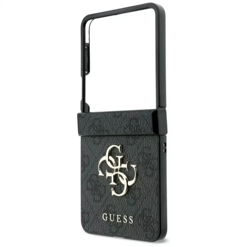 GUESS Big 4G Logo Etui na Samsung Galaxy Z Flip 5 - Czarny