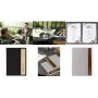 SIGEL Menu Folder SM223 Jasnoszary Brązowy A4 4 Widoki Rozszerzalny do 12 Widoków