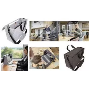 SIGEL Business Felt Bag Torba do pracy współdzielonej Workspace M/L z filcu syntetycznego, 2 uchwyty