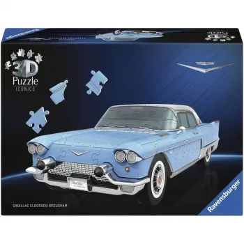 Ravensburger 3D Puzzle Iconics: Cadillac Eldorado Brougham (162 elementy)