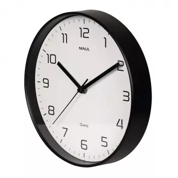 MAULdrip zegar ścienny 25 cm kwarcowy czarny