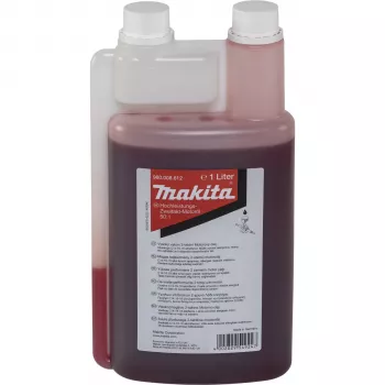 Makita 980008612 olej silnikowy do silników dwusuwowych, 1 l butelka z dozownikiem