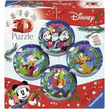 Ravensburger 3D Puzzleball Disney Zestaw bombek świątecznych (2 x 27 elementów)
