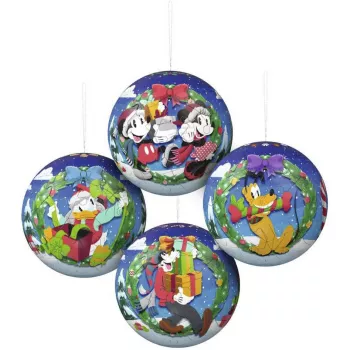Ravensburger 3D Puzzleball Disney Zestaw bombek świątecznych (2 x 27 elementów)