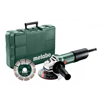 Metabo W 850-125 125 mm Szlifierka kątowa z tarczą diamentową i walizką