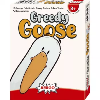 Gra planszowa dla dzieci AMIGO Greedy Goose, 2-4 graczy, wiek 5+