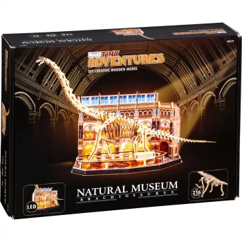 Revell Tiny Adventures Natural Museum Zestaw modelarski Brachiozaur