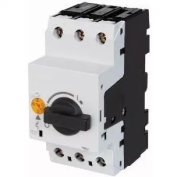 EATON PKZM0-16 Wyłącznik silnikowy, 3-biegunowy, regulowany 10-16 A, 7,5 kW, pokrętło obrotowe