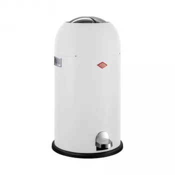 WESCO Kickmaster Soft Pedałowy Kosz na Śmieci 33L Matowa Biel