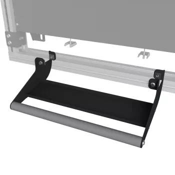 Kindermann DisplayShift 2.0 Uchwyt do systemu szynowego, czarny metal