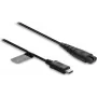 Delock USB Type-C™ Kabel do ładowania 5 V do golarek elektrycznych, kompatybilny z Hatteker RFC-588 - Zastępczy kabel do ładowarki golarki 1,2 m