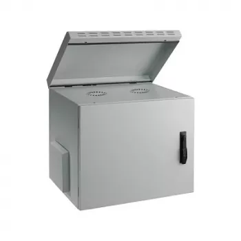 EFB 19 inch szafa ścienna 9U głębokość 450mm IP55 wstępnie zmontowana RAL7035 szary