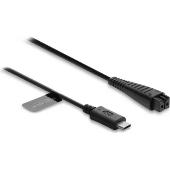 Delock USB Type-C™ Kabel ładujący 4,8 V do golarek elektrycznych kompatybilny z Panasonic ES-LV97, ES-LA63 - Zastępczy kabel do ładowarki golarki 1,5 m