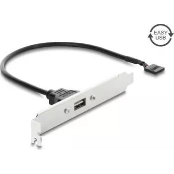 Delock USB 2.0 Śledzie z 1 x EASY USB Type-A Port