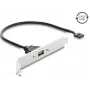Delock USB 2.0 Śledzie z 1 x EASY USB Type-A Port