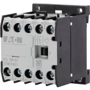 Eaton DILEM-01-G Miniaturowy stycznik, 3-biegunowy, 1 NC, cewka 24 V DC, 4 A AC-3