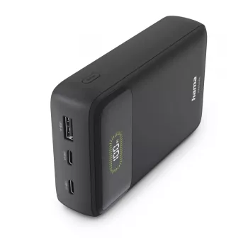 Hama Power Pack PD20 20W 20000 mAh Power Bank z 2x USB-C, USB-A, antracyt