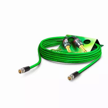 Sommer Cable SC-Vector 0.8/3.7 HD-SDI Video Patch Cable, BNC Męski do BNC Męski, 1 m, Czarny