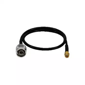 LogiLink WL0104 Kabel pigtail WLAN, N-Type do RP-SMA, 0,5 m, czarny