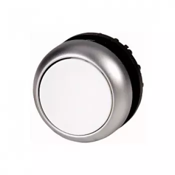 Eaton M22-D-W Płaski przycisk chwilowy, biały, montaż 22,5 mm, IP66/IP67/IP69K
