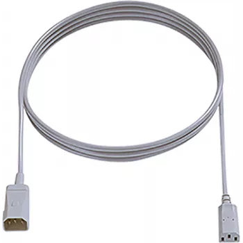Bachmann 356.900 Przedłużacz zasilający 3m H05VV-F 3G1.5mm² Wtyczka Schuko do gniazda Schuko 16A 230V Czarny