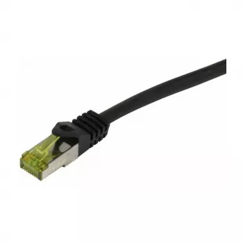 Synergy21 CAT6A S/FTP Patch Cable RJ45, 500MHz, 20m, Czarny, TPE/LSZH, Wewnątrz/Zewnątrz, Odporny na UV/Wodę/Olej, AWG26, Kabel surowy CAT7