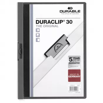 DURABLE DURACLIP 30 A4 Spinacz do dokumentów Niebieski