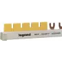 Legrand 004992 Nasadka ochronna dotykowa do wyłączników różnicowoprądowych 2-biegunowych, szara