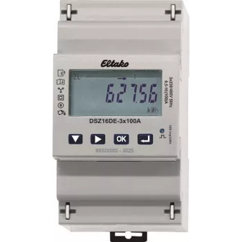 Eltako DSZ16DE-3x100A Trójfazowy licznik energii, pomiar bezpośredni, nielegalizowany, 100 A