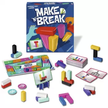 Ravensburger Make 'n' Break Rodzinna gra budowlana