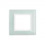 Berker B.7 Glass 1-ogniwowa ramka pokrywowa Polar White