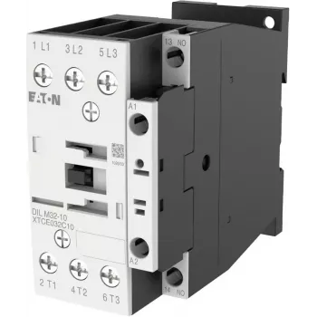 Stycznik mocy Eaton DILM32-10, 3-biegunowy, 32 A, cewka 230 V AC 50 Hz / 240 V AC 60 Hz, 1 styk pomocniczy NO