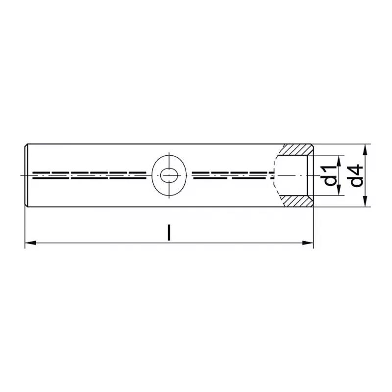 Klauke 228R Aluminiowa złączka zaciskana 95 mm²