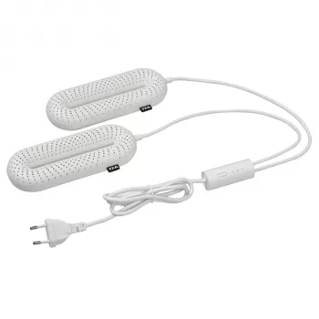 TFA 98.1129.02 Elektryczna suszarka do butów z timerem, 200 W, biały/szary