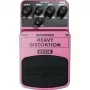 Behringer HD300 Heavy Distortion Efekt gitarowy do gitary elektrycznej - ultra-kompaktowy, 9V DC, buforowany bypass, czarny