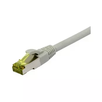 Synergy21 CAT6A S/FTP Patch Cable RJ45, 0,15 m, szary, LSZH, Ultraflex, 500MHz, 10Gbps