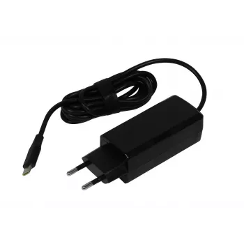 ALLNET 90W USB-C GaN zasilacz sieciowy z kablem 1,8 m - czarny