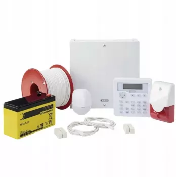 ABUS Terxon SX Przewodowy Panel Sterowania Systemem Alarmowym z 8 Strefami (AZAA10100)