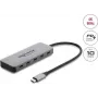 Delock 2-Port USB 10 Gbps Hub z 2-Port USB-C 4K i PD 3.0 100 W