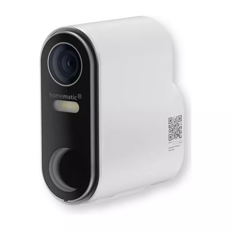 Homematic IP Akumulatorowa Kamera Zewnętrzna (HmIP-COR) – 3MP, WLAN, Biały/Czarny