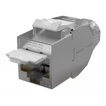 EFB Elektronik E-20096 RJ45 Keystone Slimline Cat.8.1 2000MHz Ekranowany moduł