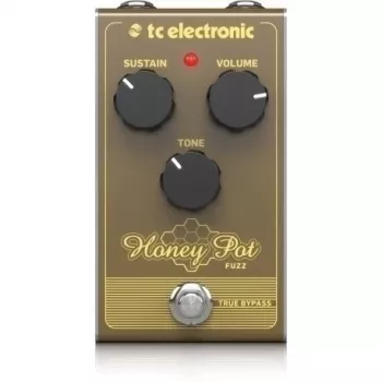 TC Electronic Honey Pot Fuzz Analogowy Efekt Gitarowy Pedał Fuzz z True Bypass