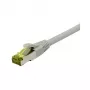Synergy21 CAT6A S/FTP Patch Cable RJ45, 7,5 m, szary, LSZH, 500MHz, 10Gbps