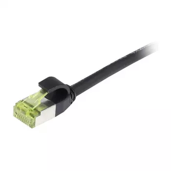 Synergy 21 S217911 CAT6A S/FTP Slim Patch Cable, 0,15 m, czarny, LSZH