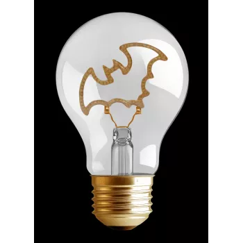 SYNERGY21 S21-LED-0026077 LED Ozdobna Żarówka A68 Halloween Nietoperz Ładowalna