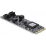 DELOCK CAN 2.0 / CAN FD Interface Card PCIe M.2 Key B+M do 2 x D-Sub 9 Pin, do 8 Mbps z izolacją i ochroną przeciwprzepięciową