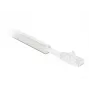 Delock Samoprzylepny Kanał Kablowy z Suwakiem 25 x 10 mm, 1 m, 5 szt., Biały