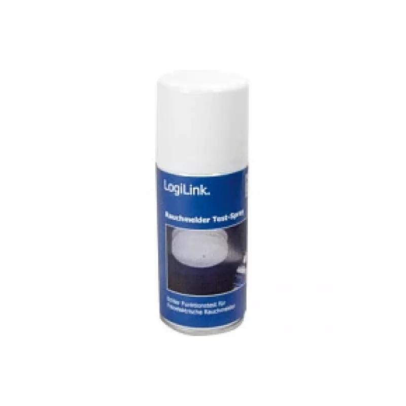 LogiLink RP0011 Spray do testowania czujek dymu, 150 ml, niepalny, bez CFC, bez pozostałości, do czujek optycznych i jonizacyjnych