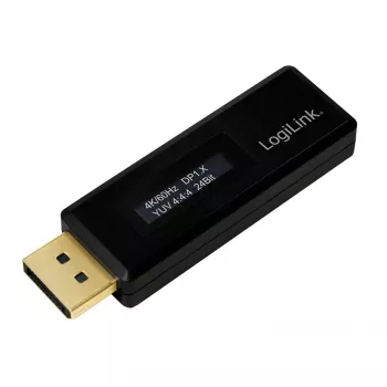 LogiLink CV0112 Tester EDID DisplayPort, czarny