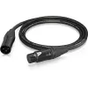 Behringer PMC-150 XLR żeński do XLR męskiego kabel mikrofonowy 1,5 m czarny